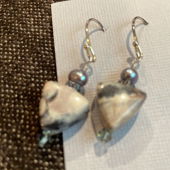 NWT Stranded Art Bracelet and Earrings Set - Picture 6 of 7